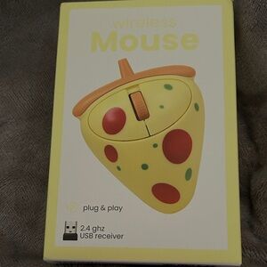 Vivitar Plug & Play Pizza Slice Wireless Mouse - SEALED BOX